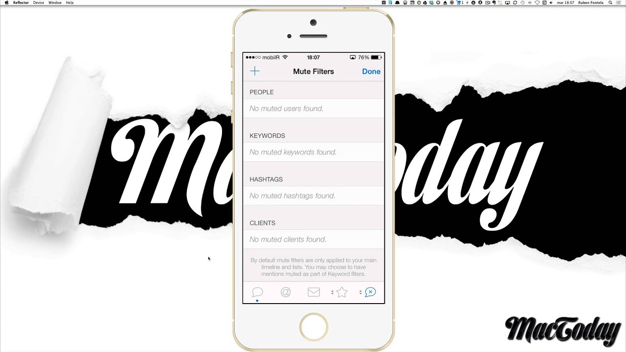 MacToday - TweetBot 3 para iPhone
