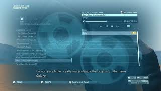 73 Paz's Diary Continued 1   MGSV Tapes