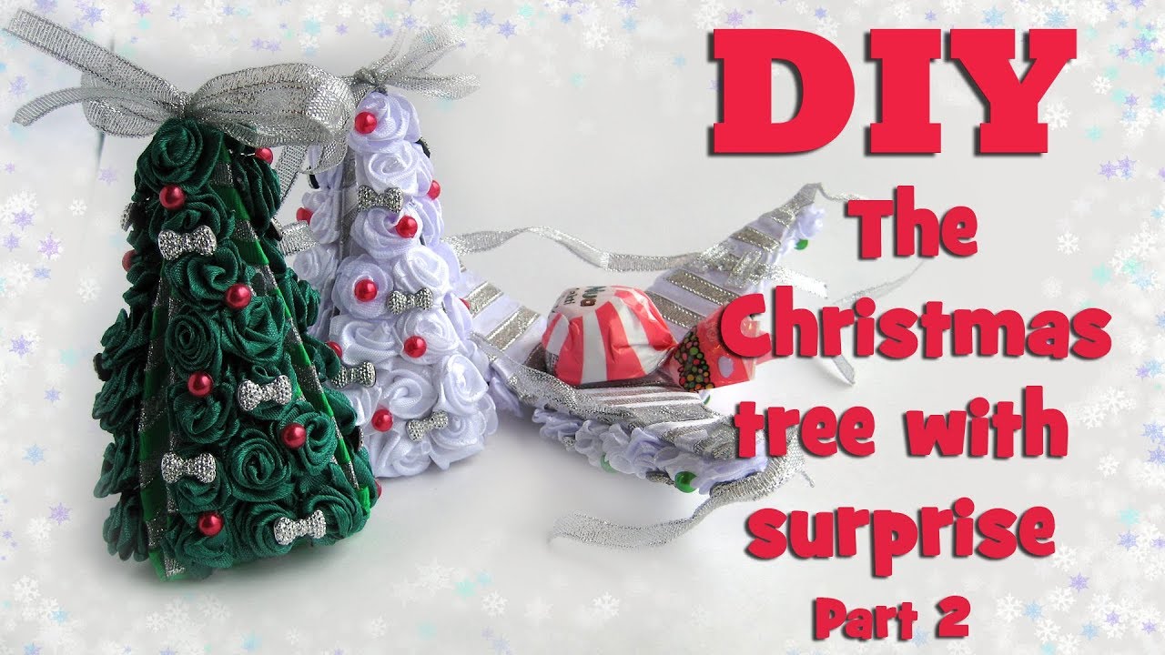 DIY Christmas tree with surprise. Part 2. YouTube