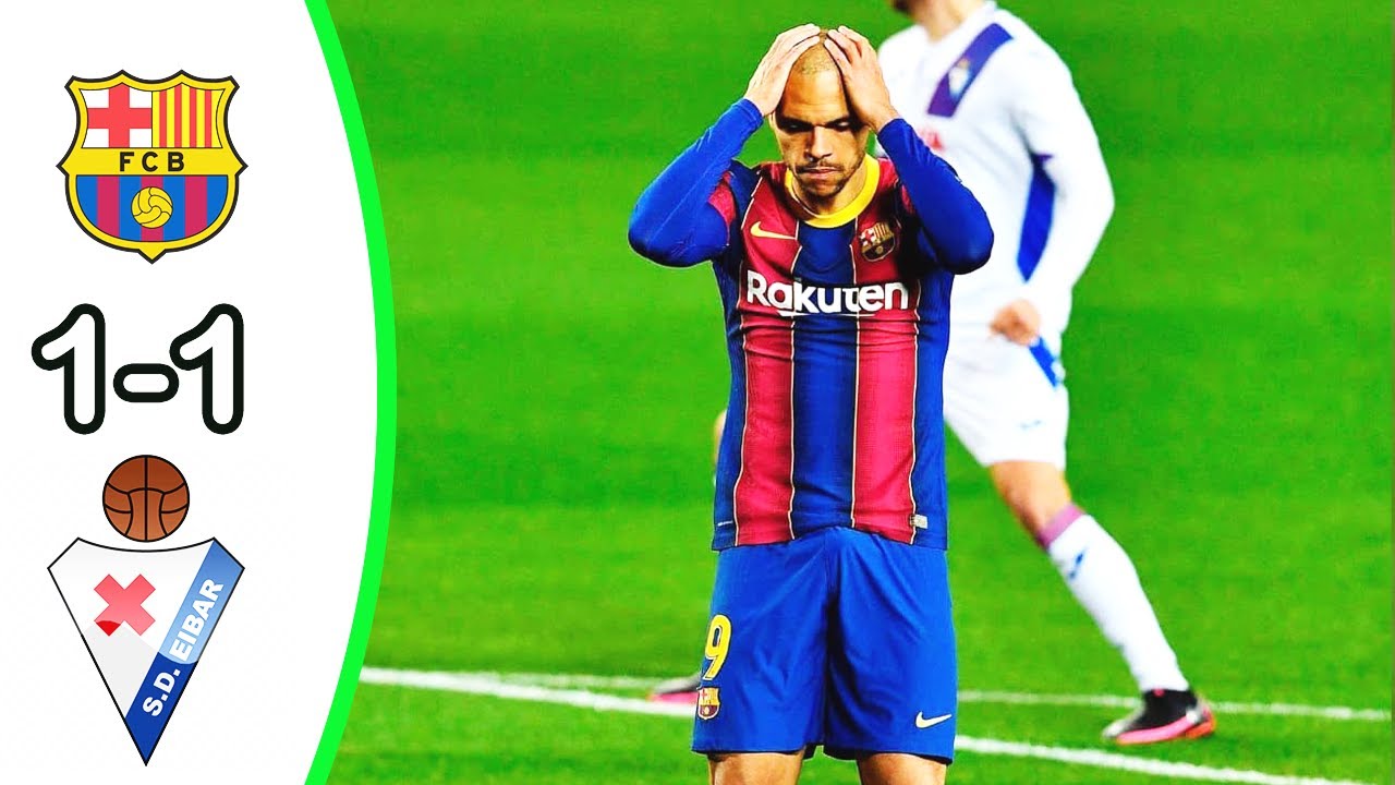 Barcelona vs Eibar 1-1 Extended Highlights & All Goals 2020 HD