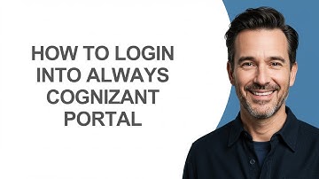 How to Login Into Always Cognizant Portal - KevinHowTo