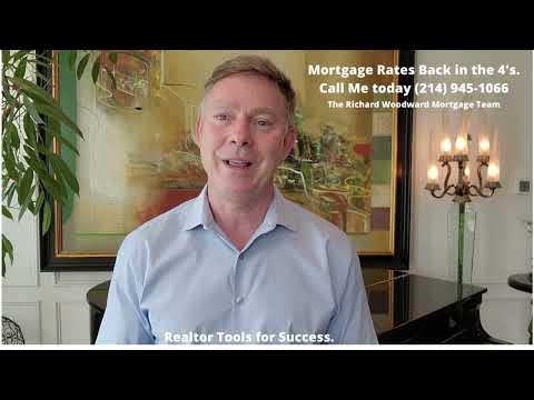 Mortgage Rates back in the 4's | Realtor Tools For Success