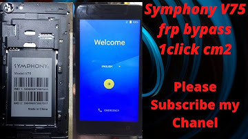 symphony v75 frp and reset cm2