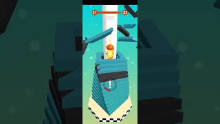 Max Level Pro Stack Ball - All Levels Gameplay New UPdate Android,ios  Shorts # 21 screenshot 1