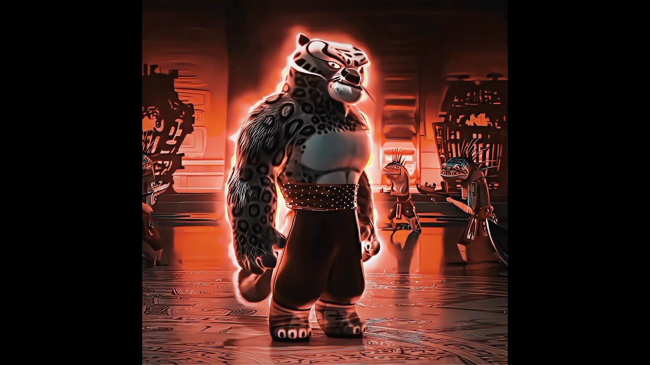 Tai Lung Vs kung fu Panda  #edit #anime #cartoon #kungfupanda #cartoonvideo #viral #tailung #aura