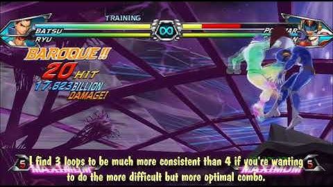 Tatsunoko vs. Capcom - Batsu Ryu Team Combo Guide