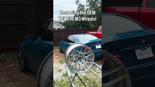 E46 M3 ZCP Wheels Restoration