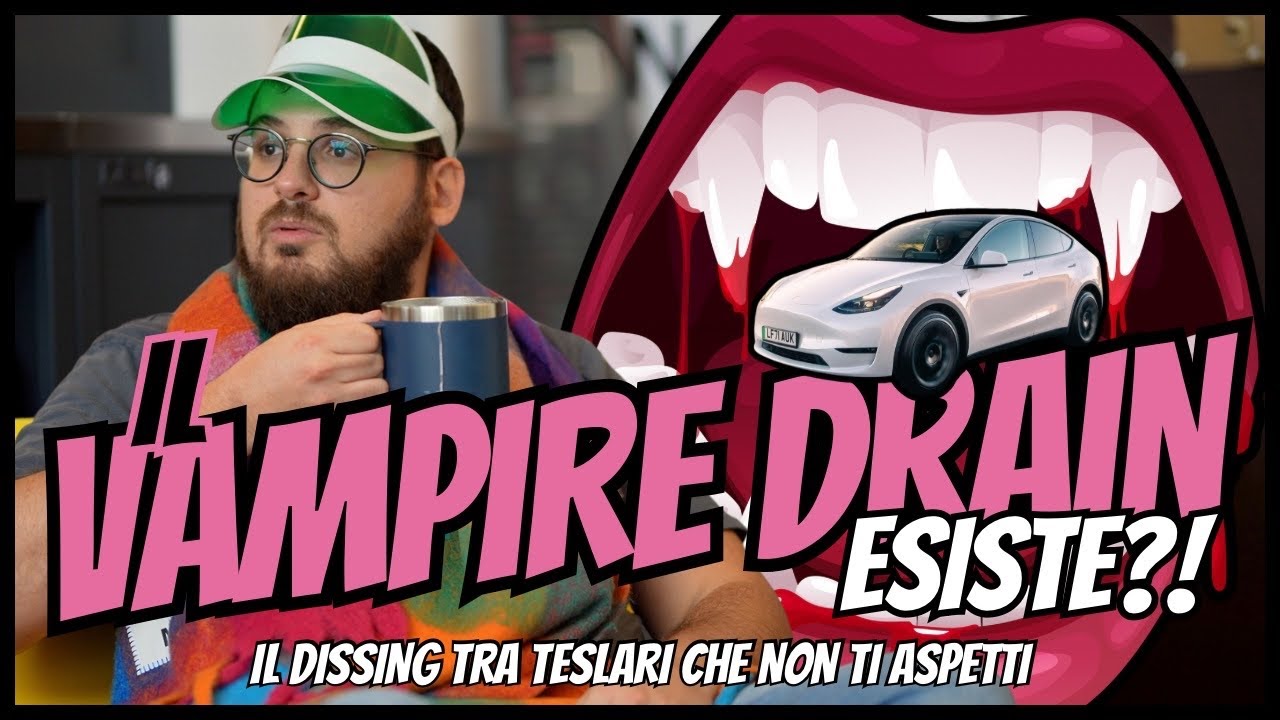 I consumi NASCOSTI delle Tesla: VAMPIRE DRAIN, Teorema di Ginger e… DISSING E-ROCKET!!