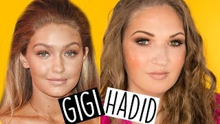 GIGI HADID Sexy Bronze Summer Makeup