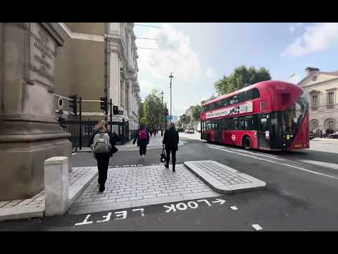 Trafalgar Square to Big Ben #WalkWithMe #London #iphone14pro  #HD