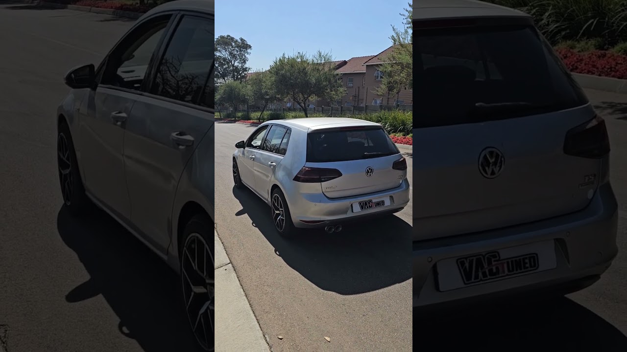 VW Golf 7 1.4 TSi epic exhaust sound Revs 