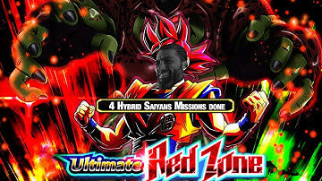 Using LR God Goku to clear the Red Zone Cell Max Hybrid Saiyans Mission