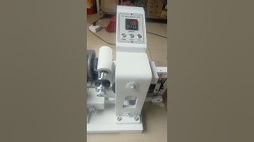 Digital Type Rubber Abrasion Testing Machine Akron abrasion machine  #gotester #testequipment