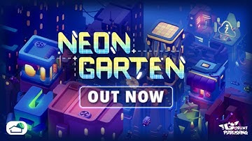 Neongarten - Official Release Date Trailer | Indie Retro-Futuristic City-Builder