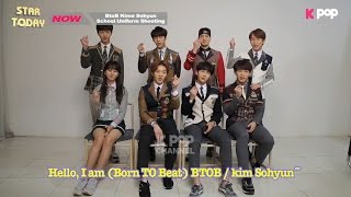 151022 KPOP NEWS - BTOB \& Kim So Hyun Photo Shoot