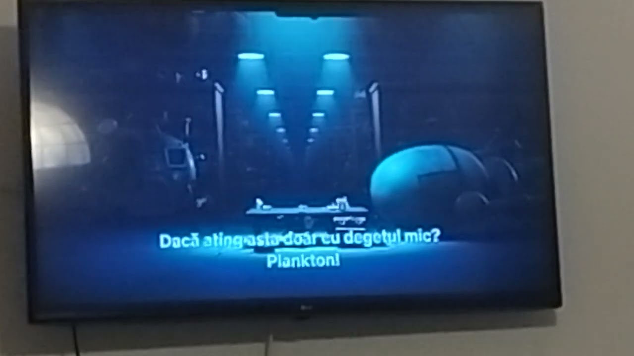 Plankton:The Movie|Spongebob breaking the fourth wall.