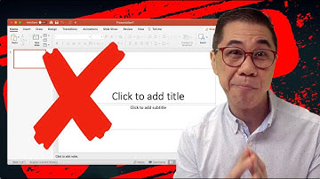 STOP using PowerPoint templates for your presentations