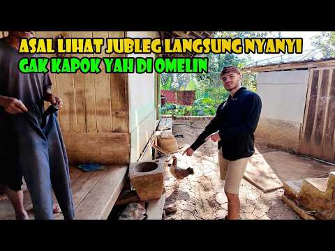 Padahal Ada Nenek Nenek Depan Mata..Asal Lihat Jubleg Langsung Nyanyi "Kini Kini" . Lucu Banget..