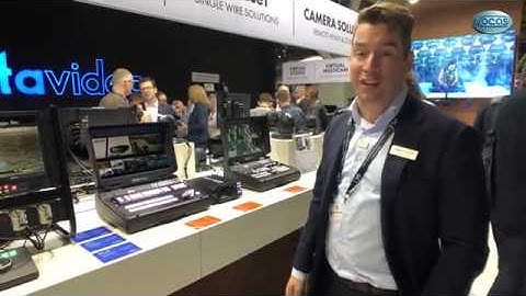 IBC 2018 - Datavideo Mobile video studio & PTZ HDBaseT camera