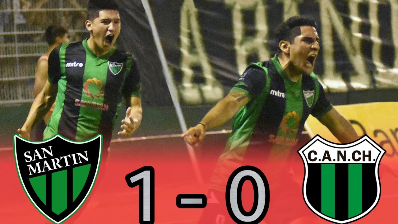 Primera Nacional : SAN MARTÍN (SJ) 1 - 0 NUEVA CHICAGO | (El Gol) - YouTube