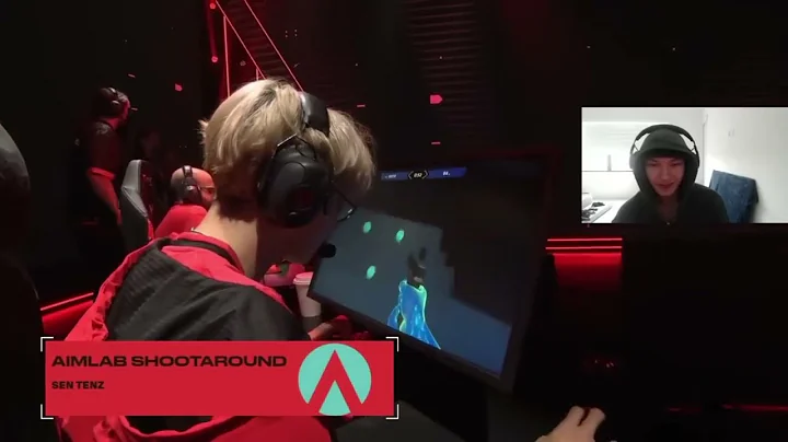 Sinatraa Is In Shock After Tenz's Aimlabs Training || SEN VS 100T VCT Americas 2023 || Valorant