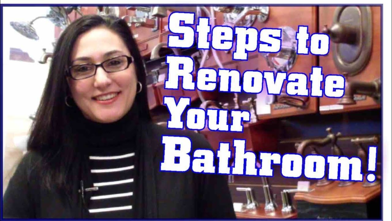 Your Home Center-Steps to Renovate Your Bathroom - YouTube