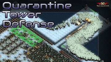 They are Billions - Quarantine TD -  Tower Defense - Custom Map - No pause