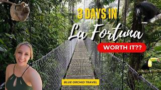 Travel vlog - 3 Days in La Fortuna, Costa Rica 🇨🇷 | Hot Springs, Waterfalls, FREE Rope Swing & Hidden Gems