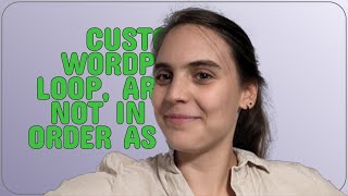 Wordpress: Custom WordPress loop, articles not in same order as Array Net Worth