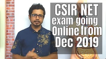 CSIR NET online computer based exam from December 2019 | CBT mode good or bad?
