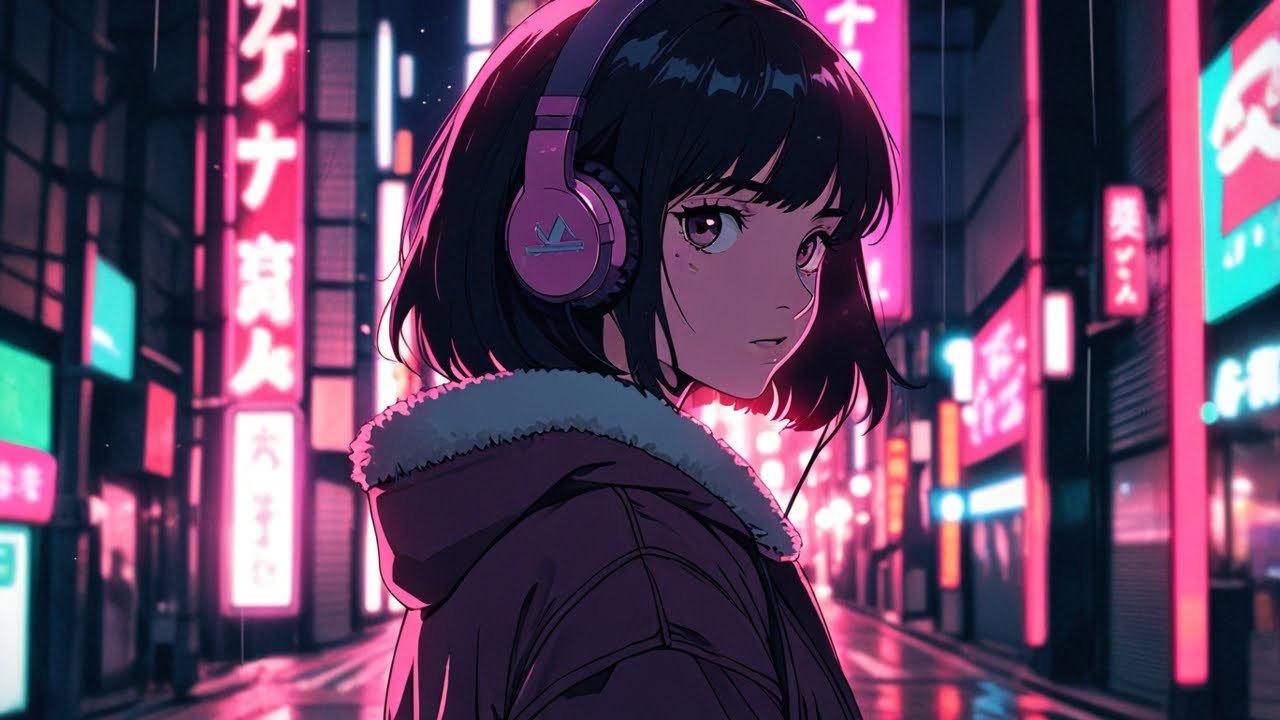 Night City Lofi - Rainy Reflections Chill Beats for Study & Relax