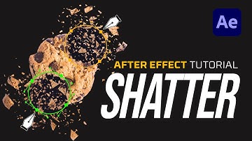 How to Create REALISTIC Shatter Effect in After Effects