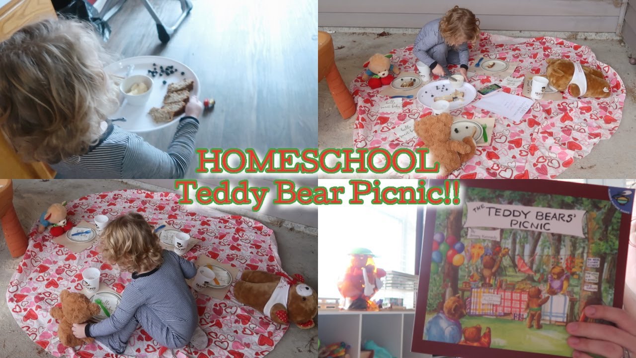 HOMESCHOOL Preschool - Teddy Bear Picnic - YouTube