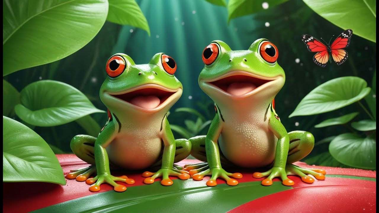Milo and the Rainbow Frogs – Ribbit Dance! | Fun Kids Song | Colorful Adventure Rhyme