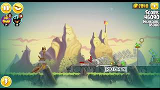 Angry Birds Seasons: Pig Days 3-2: 2015 Rio Open screenshot 5
