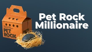 Gary Dahl Becomes Millionaire Selling Pet Rocks