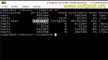 How to check disk space in Centos