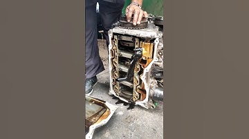 is this the perfect way of removing oil sump?#oil #oilfilter #sumppump #mechanic #engine #viral #car