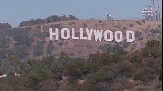 Hollywood Hill Stock Footage