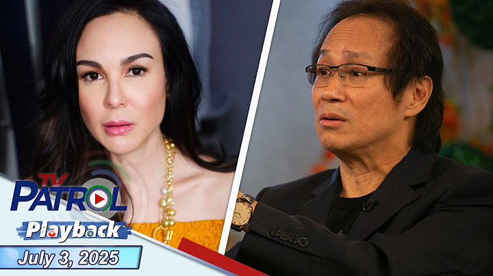 TV Patrol Playback | July 3, 2025