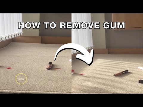 How To Remove Chewing Gum From A Carpet