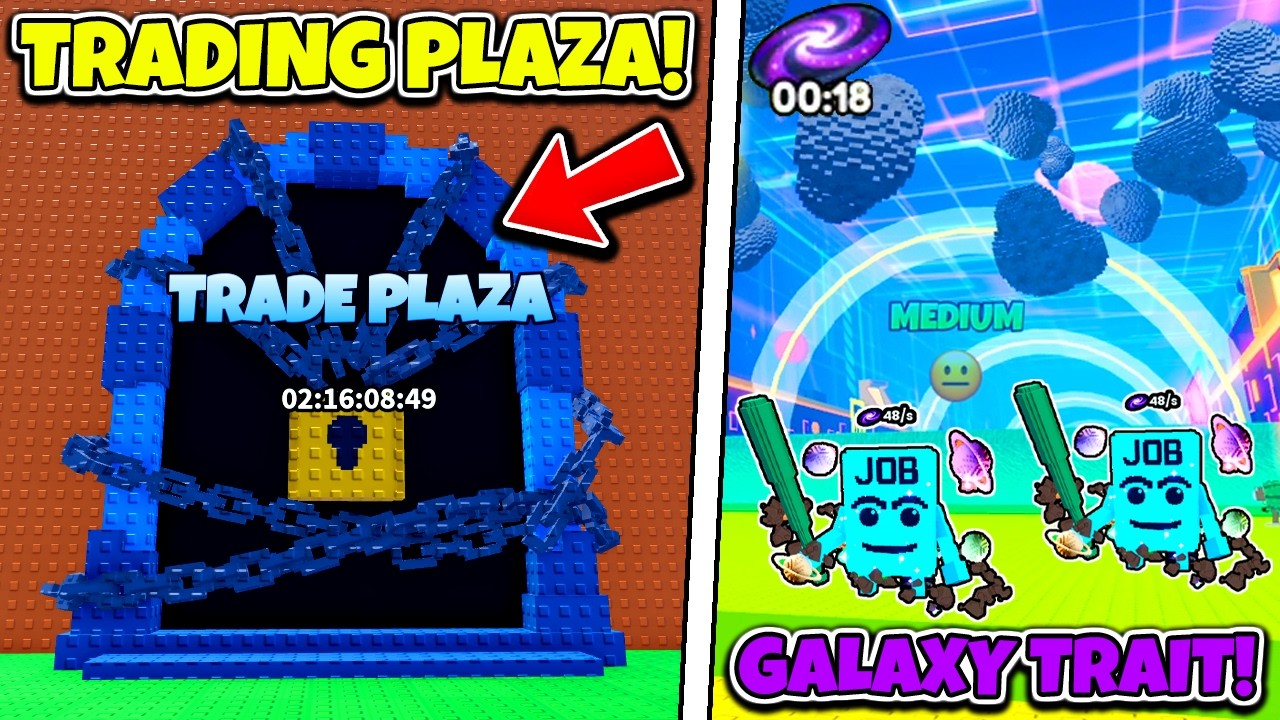 NOWY GALAXY TRAIT I TRADING PLAZA W ESCAPE TSUNAMI FOR BRAINROTS! Roblox