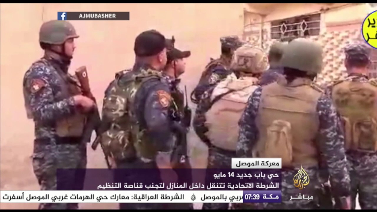 معركة الموصل .. حرب شوارع بين القوات الأمنية ومسلحي تنظيم الدولة