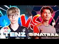 C9 TenZ VS Sinatraa | INTENSE RANKED MATCH !!!