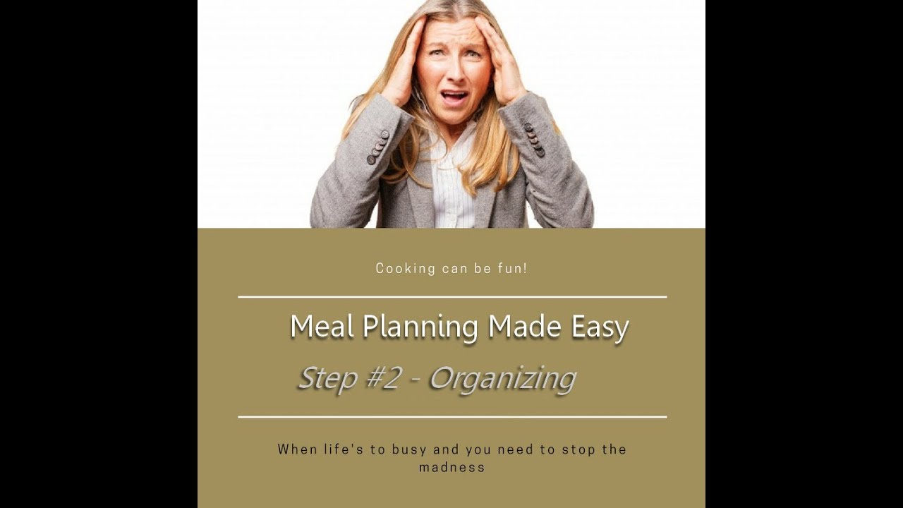 Meal Planning part 2 Organizing Freezer and Pantry - YouTube