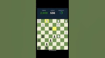 Chess puzzle solved 536/500k || #chess #chessgames  #siciliandefense #chessproblems #chessgame