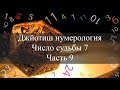 Число судьбы 7. Джйотиш Нумерология ч.9