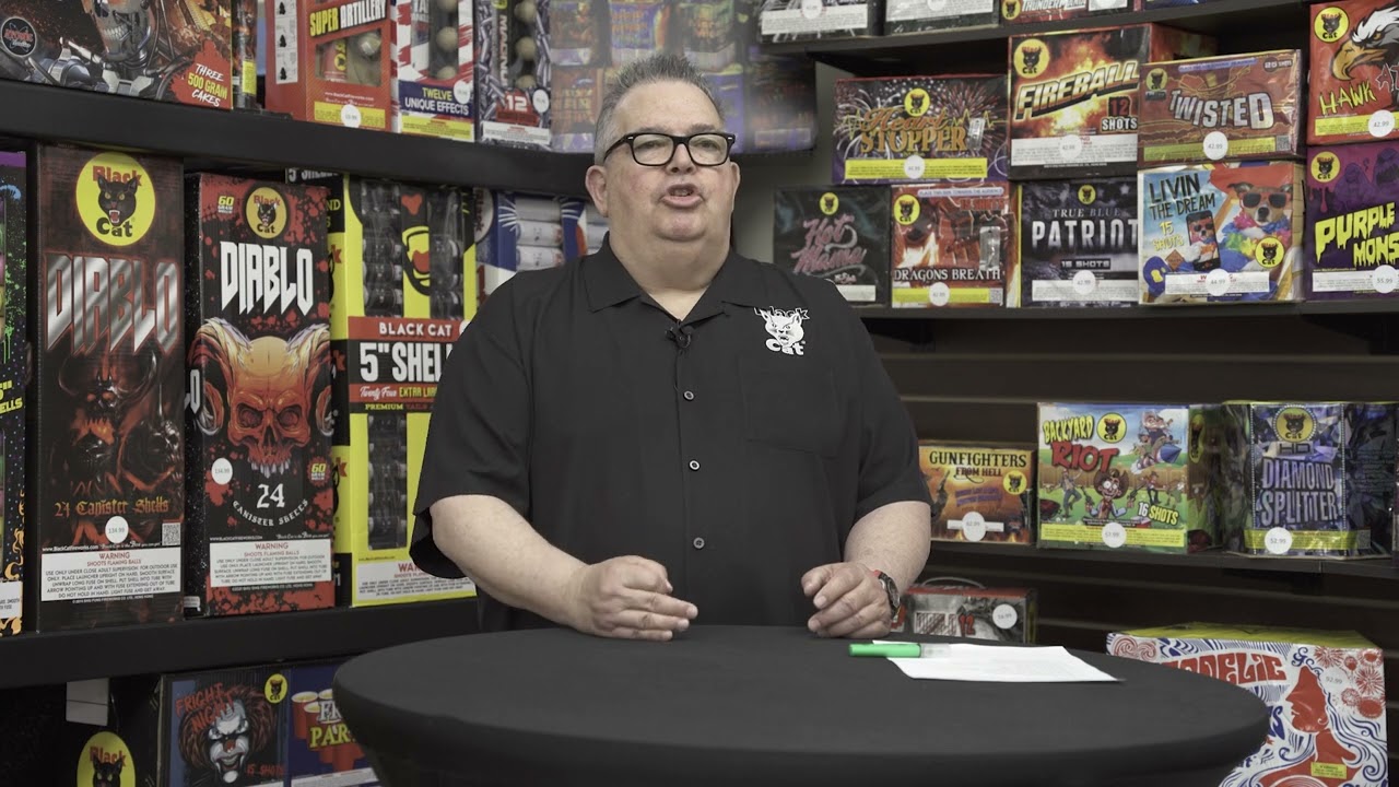 How To Choreograph A Backyard Show | Black Cat Fireworks