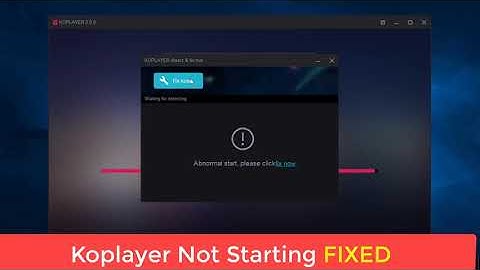 Koplayer Android Emulator NOT WORKING FIXED