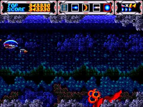 Thunder Force 3 (Genesis) - Full Playthrough (No Death, Difficulty: Mania)